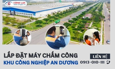 Tư vấn lắp đặt máy chấm công tại KCN An Dương Hải Phòng